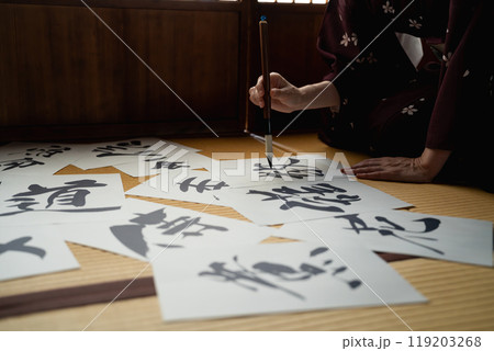 書道　書道家　字　習字 119203268