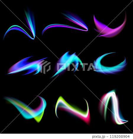 Modern abstract high speed movement, light trails Modern abstract high speed movement, light trails 119208904