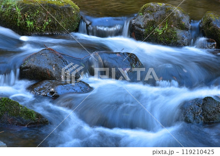 神社の渓流 神社の渓流 119210425