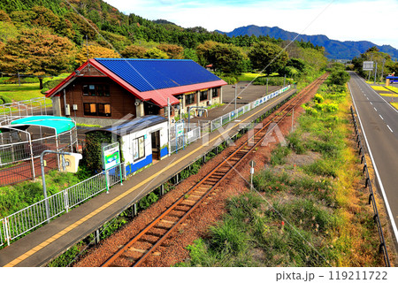 八森いさりび温泉 ハタハタ館　　あきた白神駅と五能線 119211722
