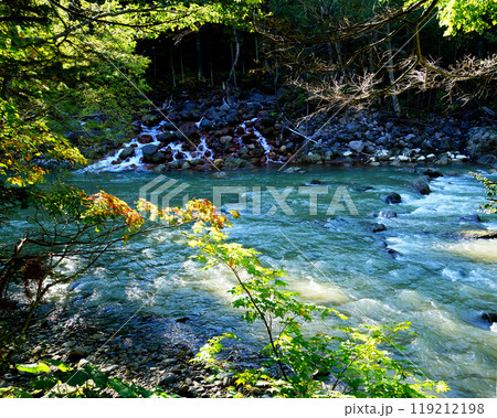 北海道　銀河の滝 119212198