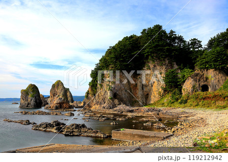 能代市－深浦町　沿岸風景 119212942