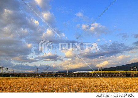 N700Aとすれ違うドクターイエロー 119214920