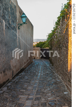 Krk Croatia 28.06.24The street from the upper gate to the old city center 119216750