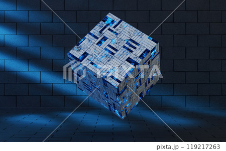 立体 3次元 3D 119217263