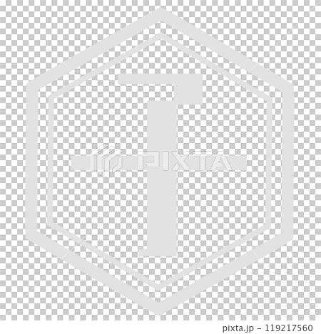 グレーの子の亀甲柄 グレーの子の亀甲柄 119217560