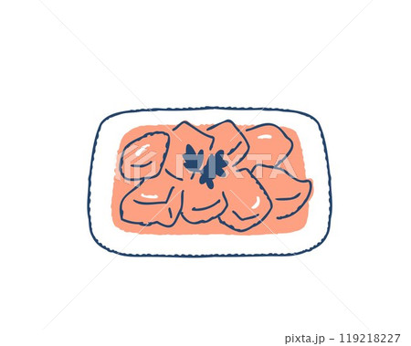 タイの食材・豚の血豆腐　ルアットムー 119218227