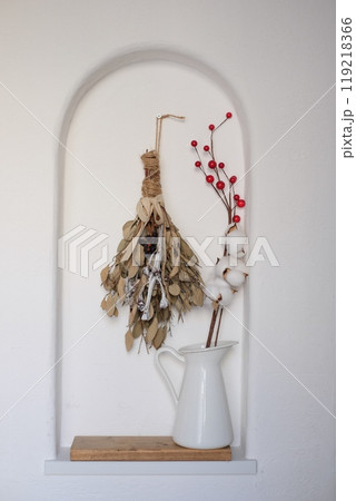 玄関のニッチ 秋冬インテリア 玄関のニッチ 秋冬インテリア 119218366