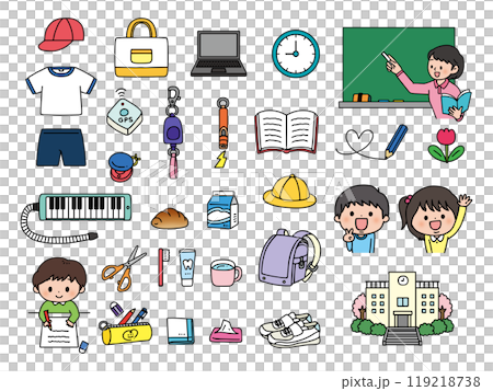 小學項目各種插圖集 119218738