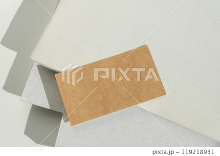 Minimalist Paper Layers with Natural Sunlight and Shadow Play Minimalist Paper Layers with Natural Sunlight and Shadow Play 119218931