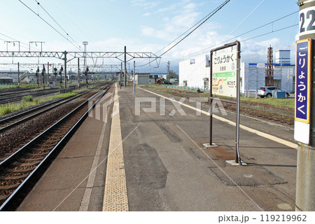 五稜郭駅 JR五稜郭駅 ごりょうかく Goryokaku H74 函館本線 道南いさりび鉄道 五稜郭駅 JR五稜郭駅 ごりょうかく Goryokaku H74 函館本線 道南いさりび鉄道 119219962