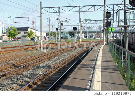 五稜郭駅　JR五稜郭駅　ごりょうかく　Goryokaku　H74　函館本線　道南いさりび鉄道 119219973
