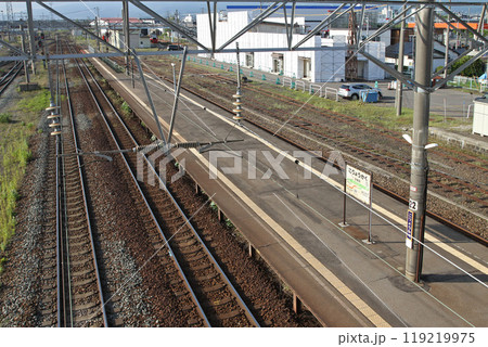 五稜郭駅　JR五稜郭駅　ごりょうかく　Goryokaku　H74　函館本線　道南いさりび鉄道 119219975