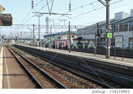 五稜郭駅　JR五稜郭駅　ごりょうかく　Goryokaku　H74　函館本線　道南いさりび鉄道 119219981