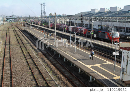 五稜郭駅　JR五稜郭駅　ごりょうかく　Goryokaku　H74　函館本線　道南いさりび鉄道 119219982