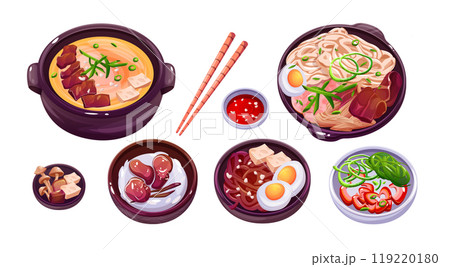 Traditional Korean food set Traditional Korean food set 119220180