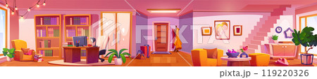 Modern home interior design 119220326