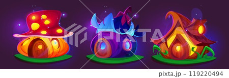 Magic tiny house of elf or animal 119220494