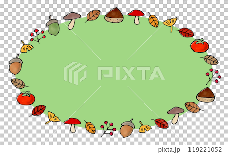 秋季植物複製空間（綠色） 119221052