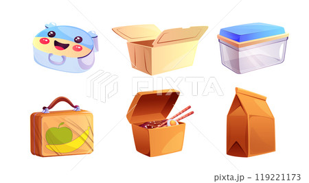 Set of lunchboxes for snacks 119221173