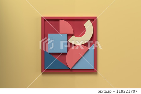 立体 3次元 3D 119221707