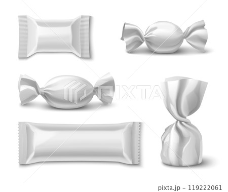 3d sweet chocolate candy wrapper package mockup 119222061