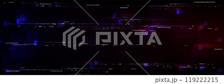 Glitch game effect tv screen with pixel texture 119222215