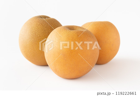 にっこり梨　フルーツ　秋の味覚　赤梨　果物 119222661