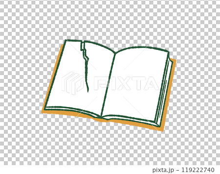 破れた本-4色 119222740