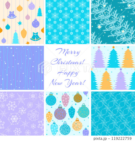 Christmas patterns collection Christmas patterns collection 119222759