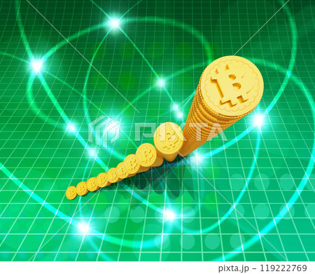 ビットコインの売上グラフ ビットコインの売上グラフ 119222769