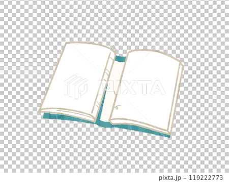 Book with a detached spine - Gash 119222773