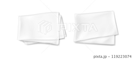 3d white mockup of kitchen towel vector design 3d white mockup of kitchen towel vector design 119223074