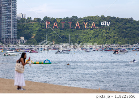 The Pattaya City Sign The Pattaya City Sign 119225650