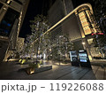 日本橋　建物とイルミネーション 119226088