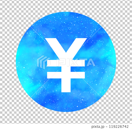 淺藍色星空|簡單的圓圈標記 淺藍色星空|簡單的圓圈標記 119226742