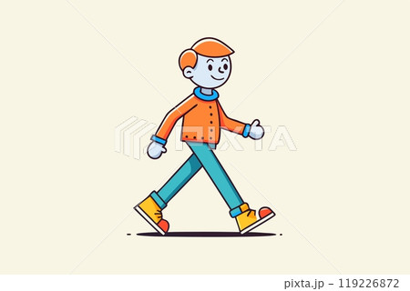 Cool young smiling guy dude going through life 119226872