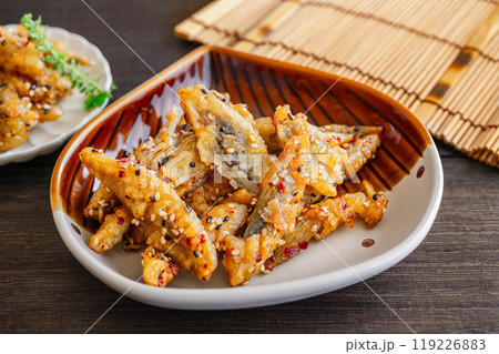 牛蒡の甘辛揚げ 牛蒡の甘辛揚げ 119226883