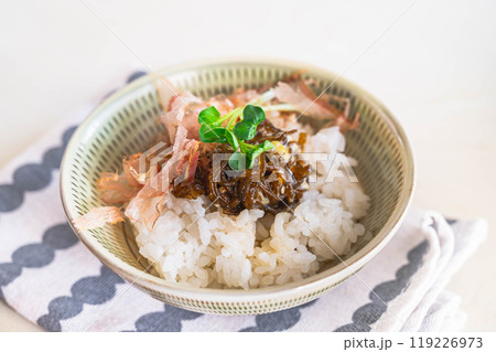 もずく丼　わさび醤油 119226973