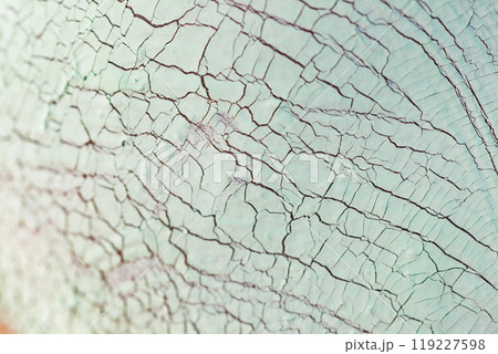Cracked dry mud mask on skin, texture 119227598