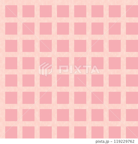 Retro preppy gingham seamless pattern. Trendy preppy pink pattern. 119229762