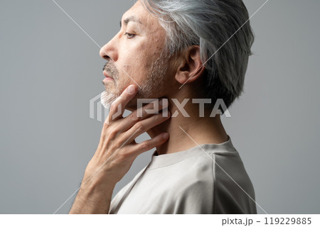 ビューティー ミドルエイジ グレイヘア ビューティー ミドルエイジ グレイヘア 119229885