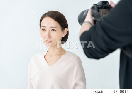 ミドル女性 ビューティー 撮影 ミドル女性 ビューティー 撮影 119230016