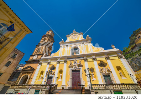 Basilica of Santa Trofimena in Minori, Amalfi Coast, Italy 119231020