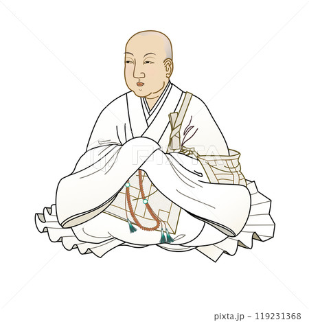 清和天皇の法体姿 119231368