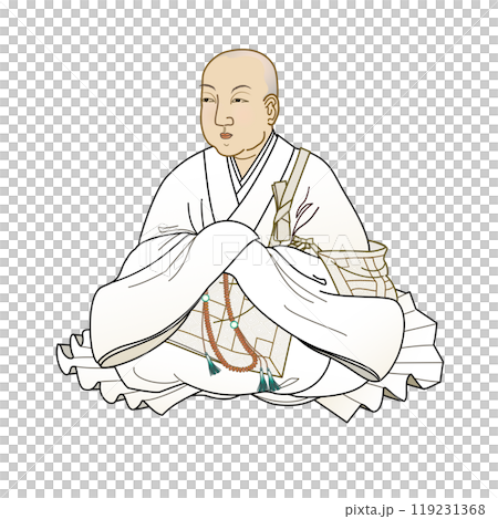 清和天皇の法体姿 119231368