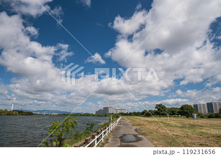淀川風景 大阪市 淀川風景 大阪市 119231656