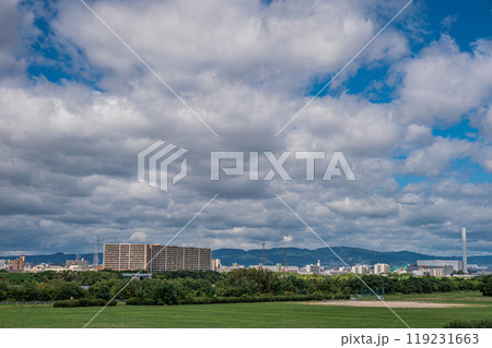 淀川風景　大阪市 119231663