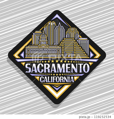 Vector logo for Sacramento Vector logo for Sacramento 119232534