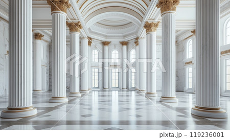 Palace interior background columns hall 119236001
